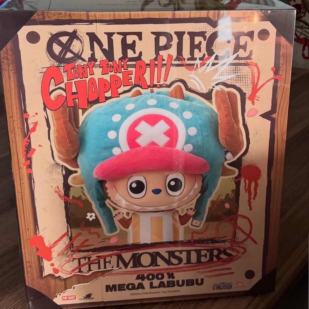 Tony Tony Chopper Plush Toy - Blue and Pink